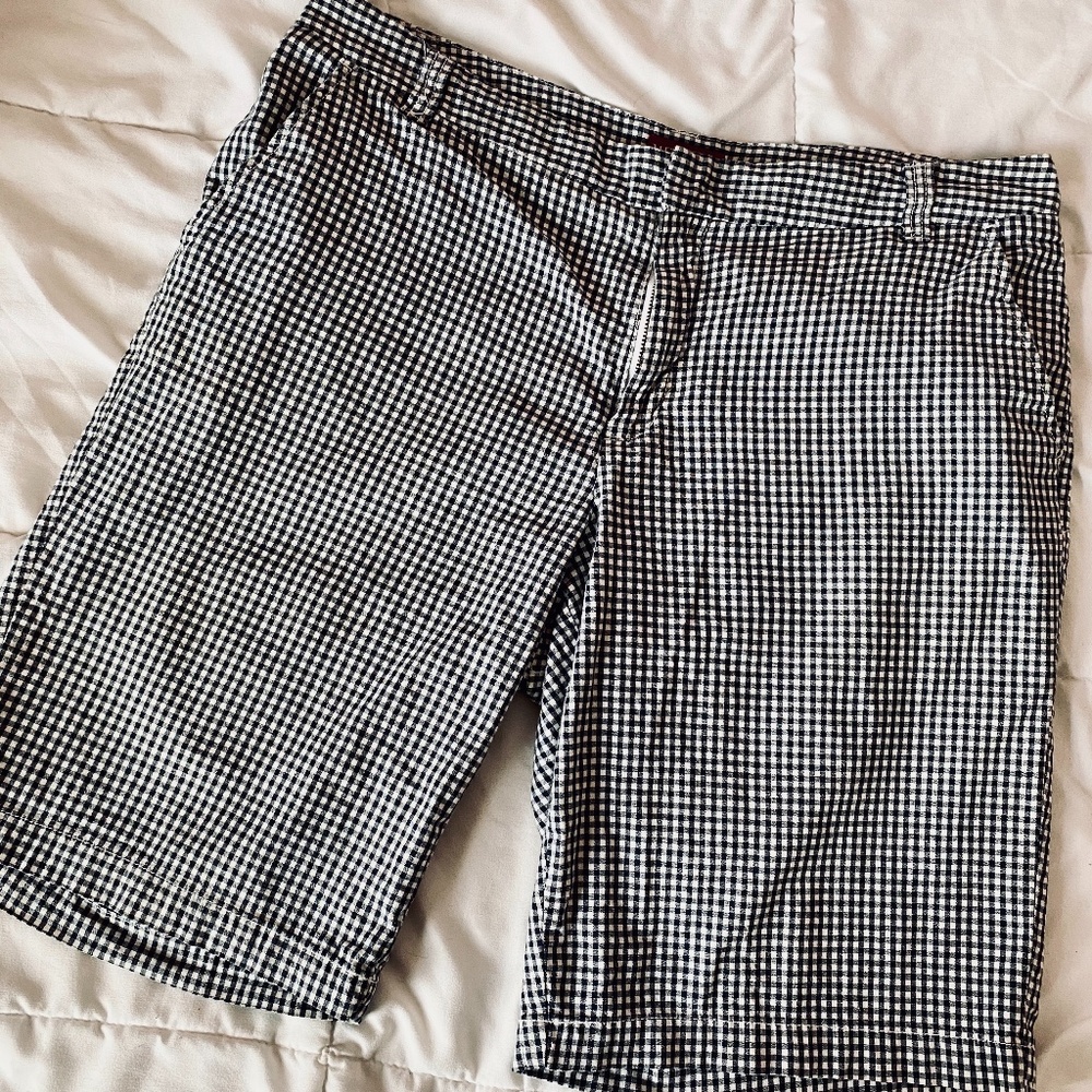 MERONA BY TARGET Gingham Bermuda Shorts